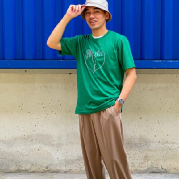 UNIQLO x Christophe Lemaire "Peace For All" Graphic Tee, Size XXL, Green - Picture 9 of 12